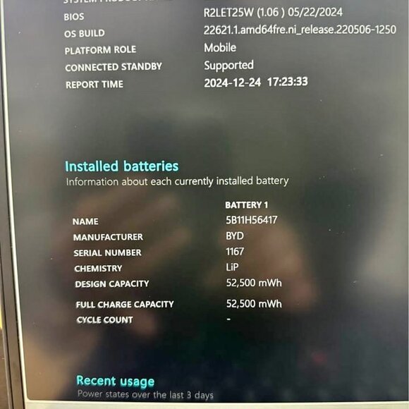 Lenovo ThinkPad T14 Gen 5 AMD Ryzen™ 7 PRO 8840U 32 GB RAM 512 GB SSD AMD Radeon - Picture 4 of 5